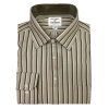 Society of Threads Long Sleeved Shirt - Brown Stripe yd4